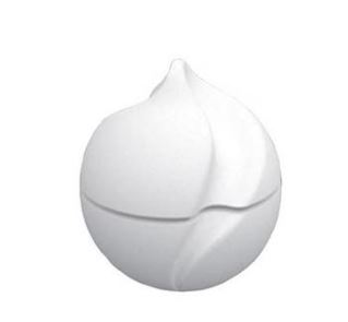 TAÇA C/TAMPA BALL 7CM 50ML MATTE